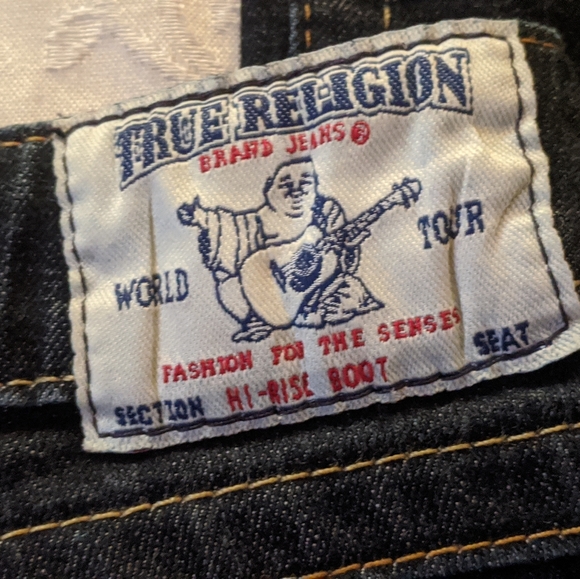 TRUE RELIGION Hi-rise bootleg. Size 28 - Picture 3 of 6